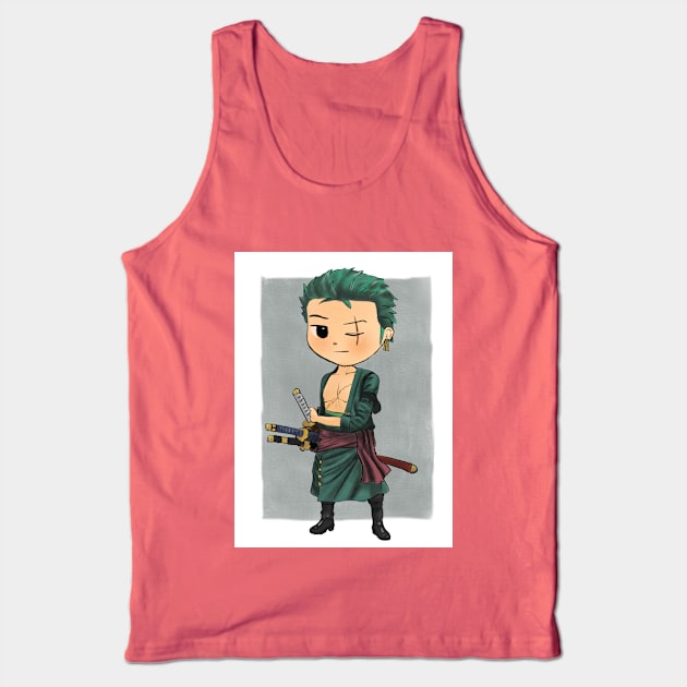 Zoro One Piece Tank Top by LEYUNART